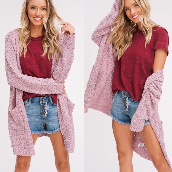 Bellanblue Sweaters - IN STOCKSKYLAR Softest Breathable Cardigan - MAUVE